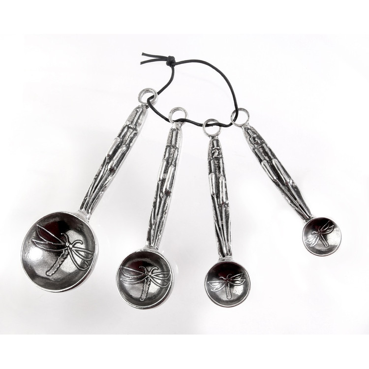 Dragonfly Pewter Measuring Spoons